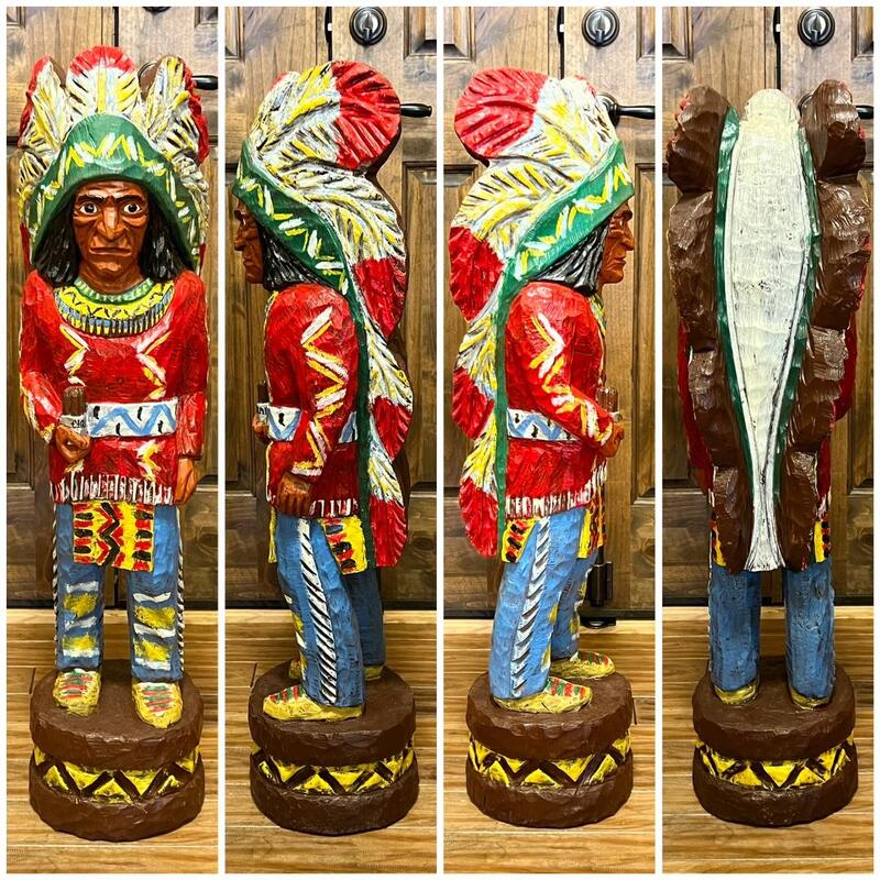 Sold Items – Gallagher Cigar Store Indians