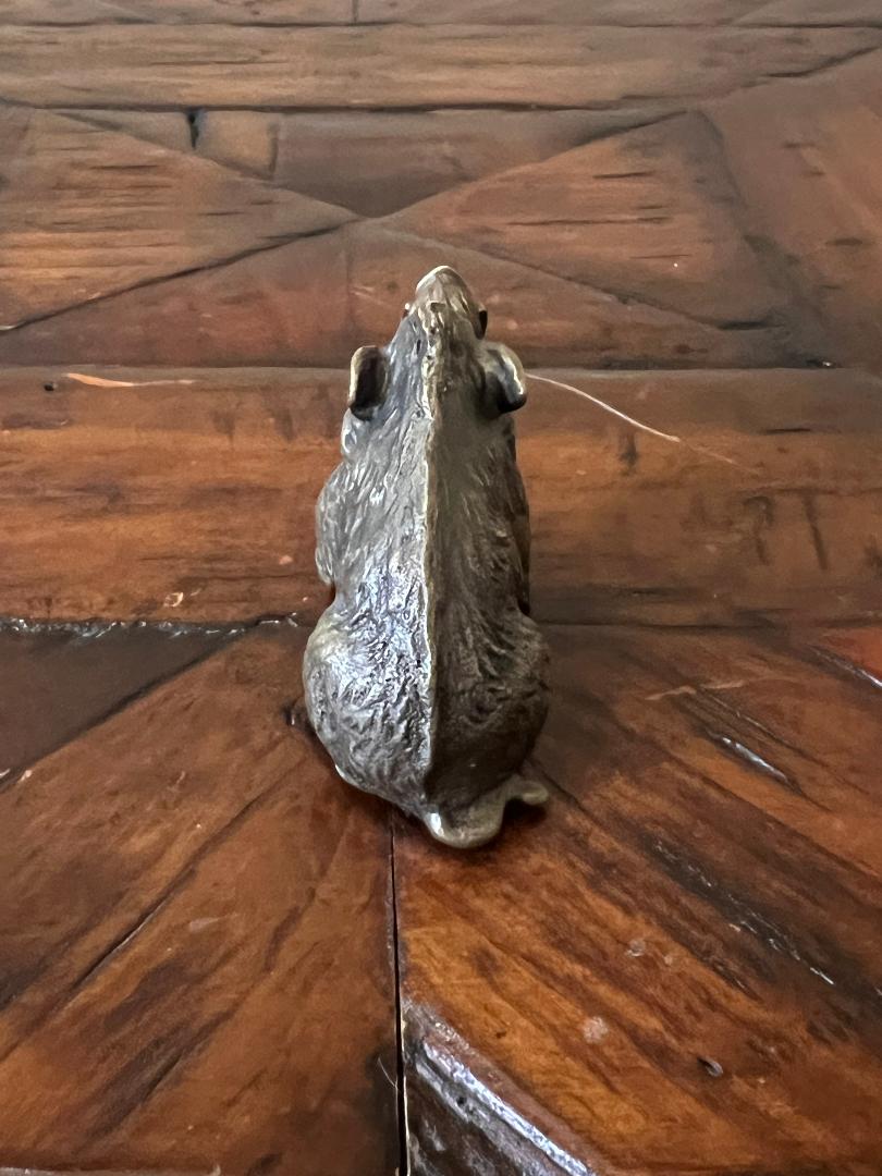 Vintage Austrian Bronze Wild Boar Cigar Cutter c. 1900s