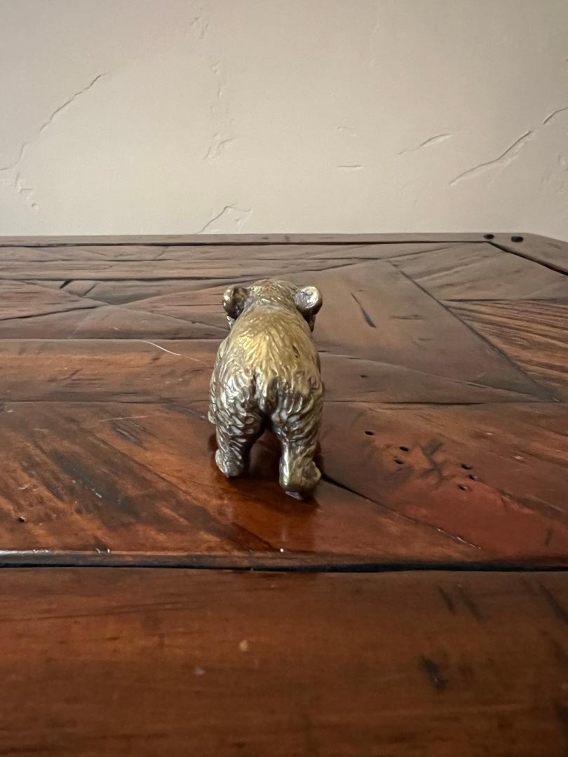 Vintage Austrian Bronze Bear Cigar Cutter c. 1900s