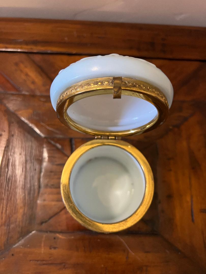 Antique Victorian C.F. Monroe Wavecrest Pipe Tobacco Humidor Jar 19th Century