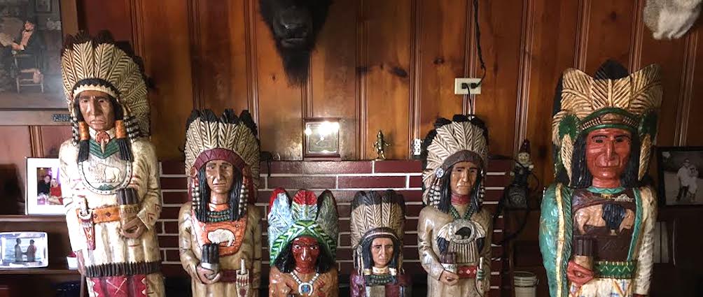 Gallagher Cigar Store Indians