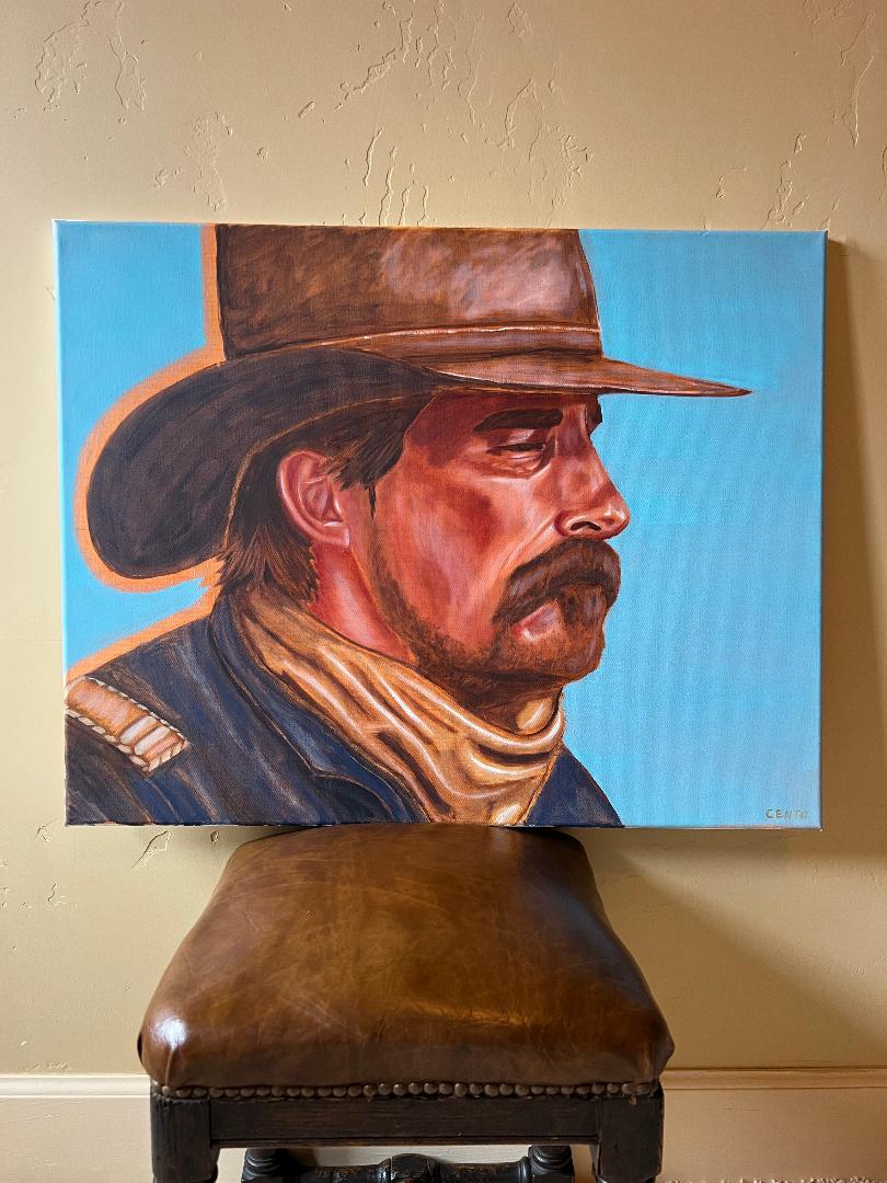 " Hostile " 22 x 28 Oil on Canvas Painting by Julian Centofante