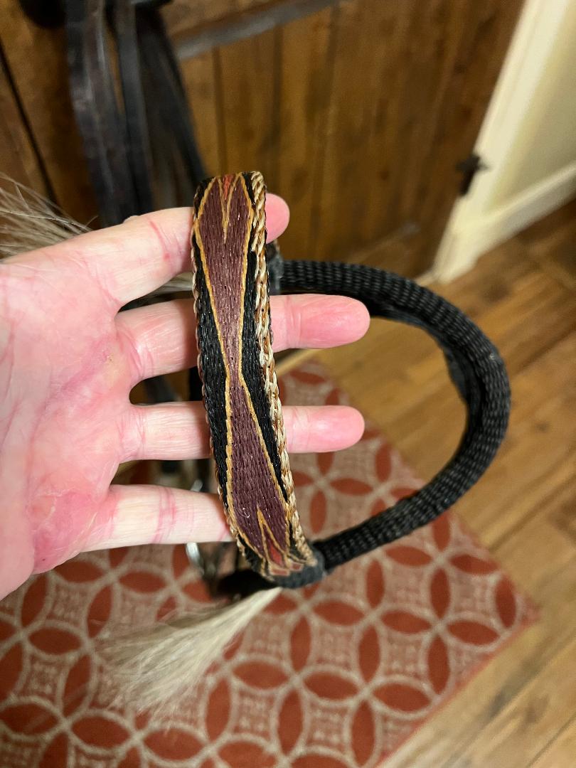 Horse Hair Custom Bridle Deer Lodge Montana Handmade