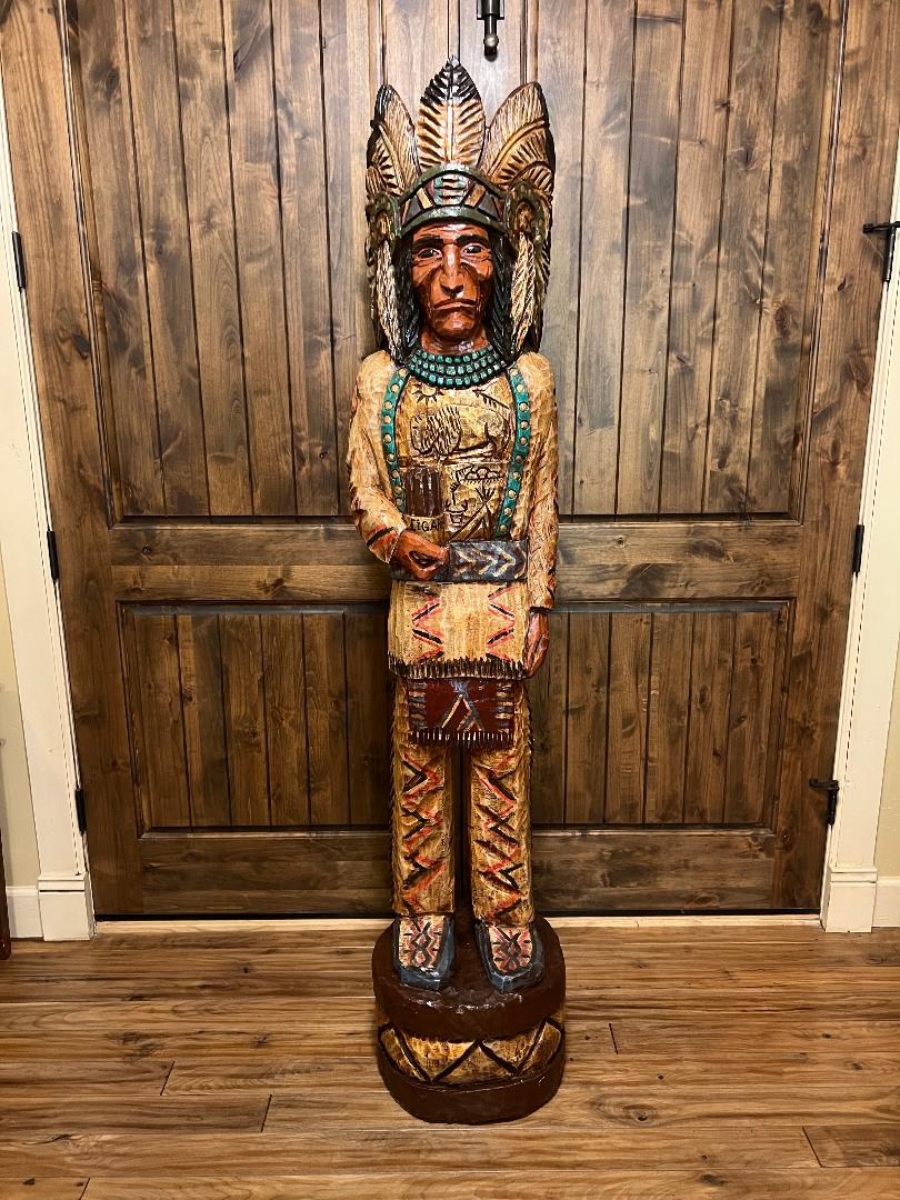 Sold Items – Gallagher Cigar Store Indians